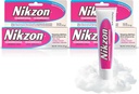 Nikzon Hemorrhoid Cream  sometida Double Effect for Pain " Swelling, Numbs Irritated Anorectal Area, Soothing " Fast-Acting Formula, Dual-Action Hemorrhoid Treatment, 0.9 Oz, 2-Pack