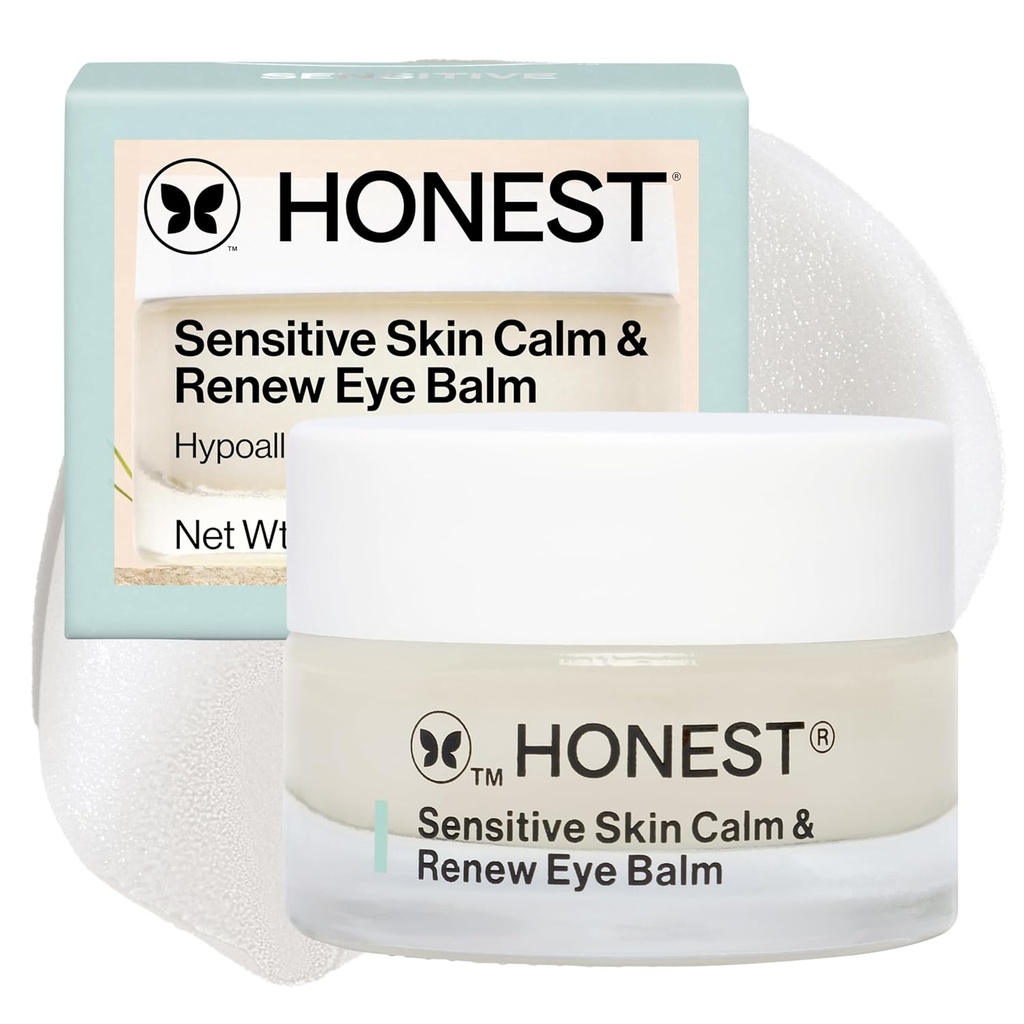Honest Beauty Sensitive Skin Calm + Renew Eye Balm ← Moisturizing + Firming ← Hypoallergenic, Fragrance Free, Vegan tención 0.5 oz