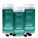 Iwi Life Heart Omega-3, 180 Softgels (90 Servings), Vegan Plant-Based Algae Omega Fatty Acids + EPA, Heart Health Support Suplemento dietético, Krill " Fish Oil Alternative, No Fishy Aftertaste