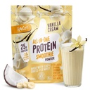 FlavCity Vanilla All in One Protein Shake Powder - On the Go Meal Alternative + Collagen Peptides, Reishi & Cordyceps - Focus, Skin, Hair & Joint Support - 100% Grass Fed Whey, 20 servicios