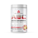 Nutriciones básicas ABC Avanzadas BCAA Suplemento TENIDO Aminoácidos Recuperación Blend Silencioso con Glutamina, Beta Alanine, Citrulline Malate TEN 20 Servimientos (White Pineapple Strawberry)