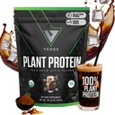 Polvo de proteína vegano - Polvo de proteína vegetal con pipa, calabaza y girasol - USDA Organic, Amino Acids, Dairy Free, Gluten Free, Soy Free, Keto, Non GMO - Cold Brew Latte - 20 Servings