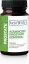 Mejor vida Herbals Advanced Prostate Control Suplemento con Saw Palmetto para Hombres Experimentando Prostata Ampliada, Frecuente Urination, Overactive Bladder -1 Bottle