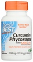 Médicos Mejor Fitooma de Curcumina con Meriva, No GMO, Vegan, 60 Cápsula Veggie (Pack of 1)
