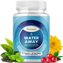 Píldoras de retención de agua para hombres y mujeres - Suplementos herbales diuréticos - Suplemento de retención fluida con el extracto de hoja de dandelión " Té verde para el alivio de ruborización - Píldoras para la hinchazón de pies de pierna - 90 condes