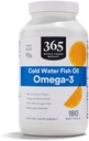 365 por Whole Foods Market, Omega-3 Lemon, 180 ct