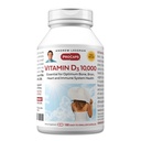 ANDREW LESSMAN Vitamin D3 10,000 UI 180 Capsules - High Potency, Essential for Calcium Absorption, Supports Bone Health, Healthy Muscle Function, Immune System, More. Small Easy to Swallow Capsules
