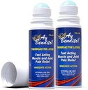 ¡Ay Bendito! Loción termoactiva para el alivio de dolor más rápido en las juntas y la función muscular - 3.18 oz Roll-on - Dos paquete