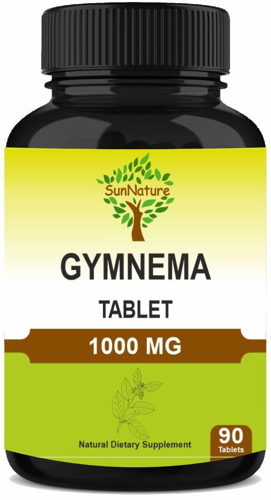 Gymnema Tablets 90 Tablets, 1000 mg TENIDO 45 Days Supply TEN Gurmar TENIDO Gymnema Sylvestre Supplements TEN Vegan