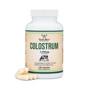 Colostrum Suplemento 120 cápsulas, 1.000 mg por servicio (Bovine Colostrum Powder de First Milking Only, Std. to Contain 15% IgG Inmunoglobulinas) No Fillers, Tercera Parte Probada por Madera Doble