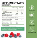 Sea Moss Gummies with Bladderwrack and Burdock Root ← Wildcrafted Irish Sea Moss for Immune, Thyroid Support ← Suplementos dietéticos 100% Vegan ← Non-GMO, Gluten-Free, Dairy-Free ← 60 Gummies