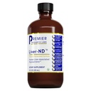 Premier Research Labs Liver-ND - Cleanse, Milk Thistle Extract, Milk Thistle Liquid Drops, Tincture Supplement Fermented with Probiotics, with Antioxidants, Turmeric, 8 Fl Oz Bottle