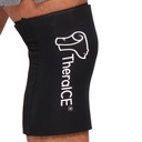 TheraICE Knee Ice Pack Wrap Compression Sleeve for Injuries, Reusable Gel Cold Packs Brace También para Elbow, Ankle &amp; Calf - Flexible Cold Wrap Recovery for Meniscus, ACL, MCL Pain Relief