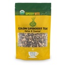 SpeedyVite Colon LifeBoost Tea Detox and Cleanse - Organic Pu'er Tea with Ginger, Lemongrass - for increased Colon Health Fun and Cleanse
