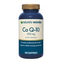 Nature's Wonder CoQ10 Supplement - CoQ10 200mg Softgels to Support Heart Health, Cardiovascular Function, and Cellular Energy Production, 120 Softgels, 120 Days Supply