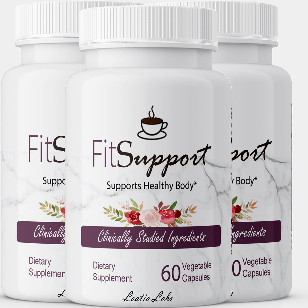 FitSupport Pills,Especial Coffee Loophole, Supports Healthy Fit Express, Clinically Studied Ingredients, Advanced Spresso Formula, 60 cápsulas vegetales (1 botella)