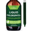 NUEVO AGE Chlorophyll Liquid Drops - Concentrado natural – Energy Booster, Digestion and Immune System Supports, Desodorante interno, Función del hígado - (2 Fl Oz (Pack of 1))