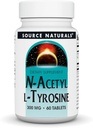 Fuente Naturales N-Acetil L-Tyrosine Suplemento dietético, 300 mg - 60 Tablas
