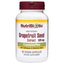 NutriBiotic Grapefruit Seed Extract CapsulesPlus, 125 mg de GSE, 90 Conde