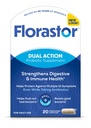 Florastor Probióticos para Salud Digestiva &amp; Inmuna, 20 cápsulas, Probióticos para Mujeres &amp; Hombres, 1 Probiótico Mundial, Flush Out Bad Bacteria " Boost The Good with Our Strain Saccharomyces boulardii