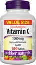 Webber Naturals Vitamina C Time Release 1000 mg, 150 Tabletas