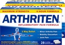 Fórmula de Dolor Inflamatorio - Fuerza máxima - 6 horas Fórmula - 28 Caplets (Pack of 2)