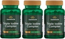 Swanson Triple Iodine Complex-Natural Supplement for Vital Thyroid Support-Promotes Metabólico Función, Aumento de la producción de células rojas de sangre, & Heart Health-(60 Veggie Capsules, 12.5 mg cada uno) (3 Pack)