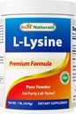 Best Naturals Lysine Powder, 1 Libra - 100% Pura (1 LB (Pack of 1))