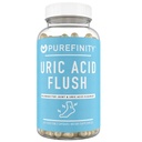 PUREFINIDAD Uric Acid Flush " Cleanse Capsules - Soporte Conjunto diario para adultos con extracto de cereza de Tart, Turmeric, Semilla Celery, Chanca Piedra y Bromelain (30 conteo)