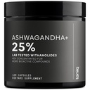 Toniiq Ashwagandha – 40:1 Extracto Concentrado – 25% Conanolidos – Salvaje cosechado en India – Altamente biodisponible con Pepper Negro – Testado de Terceros – 120 cápsulas - 1.300 mg por Serving