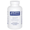 Encapsulaciones puras Vitamina Liposómica C - Suplemento de Apoyo Inmunitario* - Nourishment Antioxidante - Vitamina Diaria - No GMO &amp; Gluten Gratis - 120 cápsulas