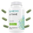 SANE MD Vitaae - Throat Phlegm, Coughing y Brain Support - Suplementos de Citicolina para Respiratorio, Garganta y Salud Cerebro