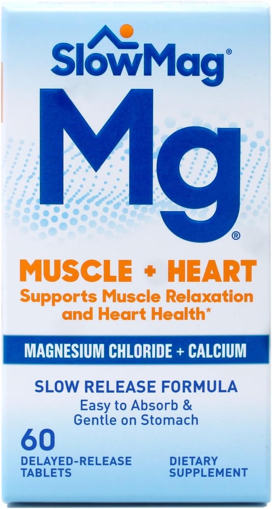 Tablas de Mag lenta con calcio 71,5 mg - 60 Tabletas