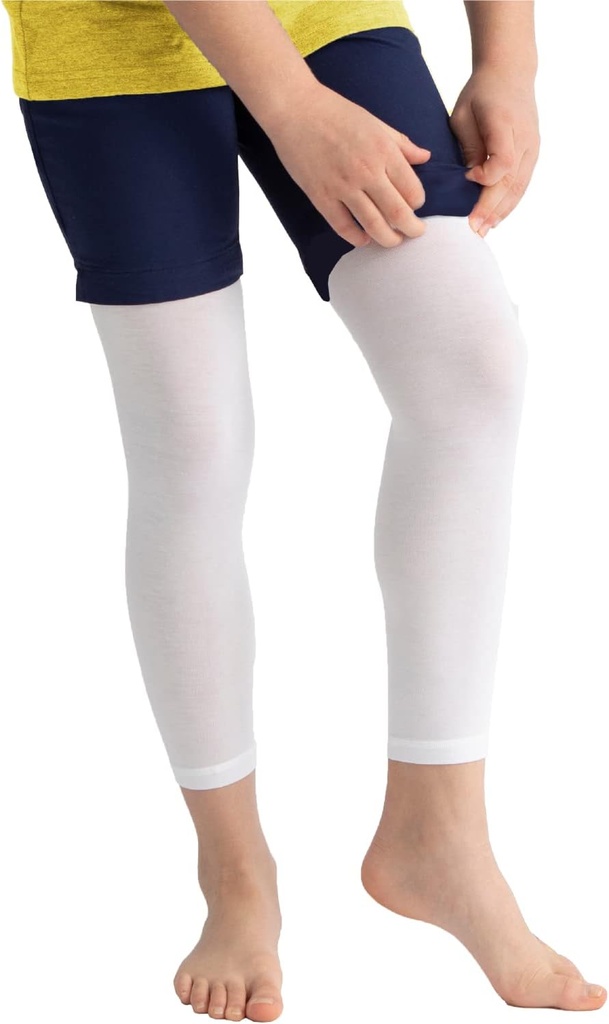 AD RescateWear Pantalones de Eczema Ultra-Soft para niños, Eco-Friendly Tencel Eczema Ropa, No Zinc o Dyes (3 años)... Blanco