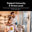 Doctor Morse's Brain & Nervous Systems Support - Support Immunity & Stress Level - Naturopath Formulated Nootropic Supplement - Ginkgo Leaf, Gotu Kola, Astragalus Root & Butchers Broom - 90 Capsules