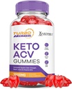 Laboratorios Justificados Turbo Ripped Keto ACV Gummies Advanced Formula 1000MG Turbo Ripped Keto Gummies Apple Sider Vinegar Fórmulada con Pomegranate Beet Juice Powder B12 Vegan No GMO 60 Gummys