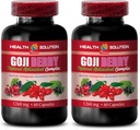 Cerebro y Memory Power Boost - Goji Berry - Natural ANTIOXIDANT Complex, Immune Support, Noni Supplement Pills, Mangosteen Extract, acai Berry, superfruit Complex, Energy Booster, 2 Bottles 120 Caps
