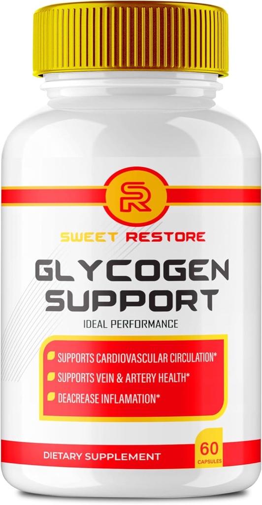 Sweet Restore Capsules, SweetRestore Support Fórmula Suplemento Pills - Máxima Fuerza Sweet Restore Health &amp; Wellness All Natural Fórmula, Official Sweet Restore Capsules Reseñas (60 cápsulas)