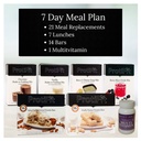 PROTIFIT - High Protein Meal Plan Starter Kit, 15g Protein Suplementos &amp; Snacks, 30 días Multivitamin, Ideal Protein Compatible (7 Day Kit)