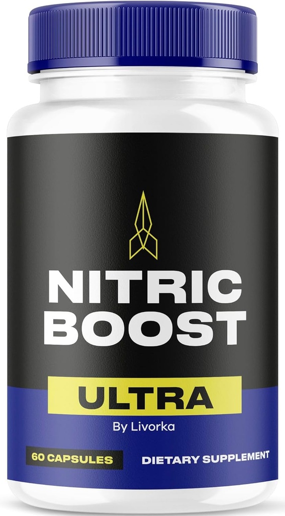 LIVORKA Nitric Boost Ultra Powder Now in Capsules, Advanced Formula - 60 Count for 1 Month