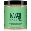 NAKED Super Greens Powder Organic Greens Suplemento - Sólo 10 Premium Ingredientes - Vegan, No GMO, Prebiótico y Probiótico - 35 Servimientos