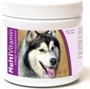 Hierbas saludables Siberian Husky multivitamínico para perros - Vet suplemento diario recomendado - Bacon Flavored - 60 cerdas suaves