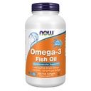 AHORA Suplementos de alimentos, Omega-3 180 EPA / 120 DHA, Molecularmente Destilado, Cardiovascular Support*, 200-Fish Gelatin Softgels, el paquete puede variar