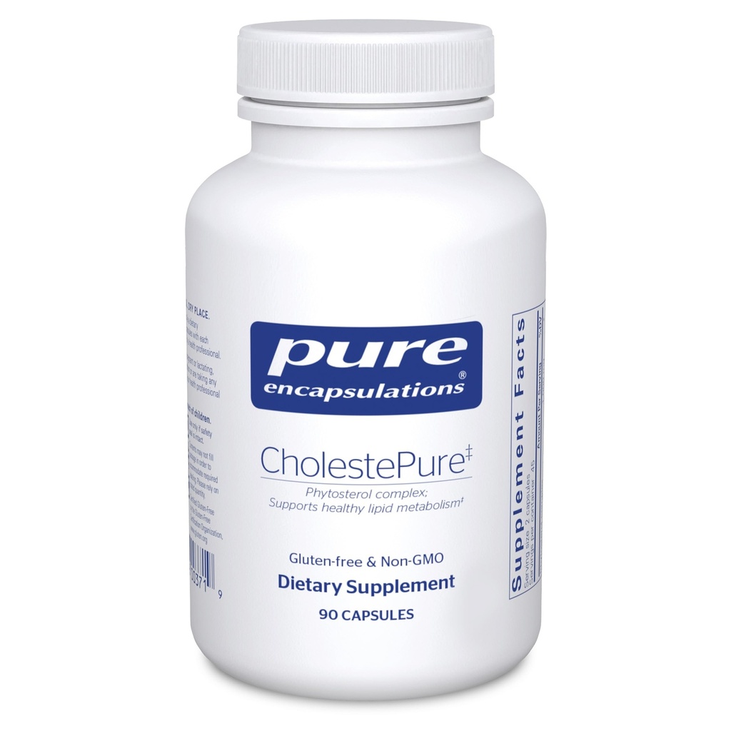 Pure Encapsulations CholestePure ← Suplemento para apoyar la salud cardiovascular, la función de la enzima y el metabolismo de la lipid*