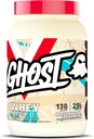 GHOST Whey Protein Powder, Marshmallow Cereal Milk - 2LB, 25G de Protein - Whey Protein Blend - ­Post Workout Fitness " Nutrition Shakes, Smoothies, Baking " Cooking - Soy " Gluten-Free