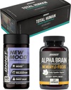 Total humano + cerebro alfa 90ct + nuevo mood 60ct Stack
