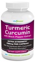 Complejo de Curcumina Turmérica con Extracto Pepper Negro - 755mg por Cápsula, 180 Veg. Caps - Contiene Piperina (para Absorción Superior y Biodisponibilidad Tumérica) y Curcuminoides Normalizados 95%