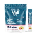 Voli Electrolytes Powder Packets ← No Añadido Sugar Electrolyte Drink Mix for Hydration ¦ Keto & Fasting Friendly, Natural Superfoods & Minerals ← Strawberry Lemonade, 15-Count