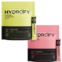 Hydrogen Water + Electrolytes Drink Mix Raspberry and Lemon Lime Bundle 50 Servings | Superior Hydration Packets with Molecular Hydrogen (H2), Sodium, Potassium, Magnesium, Calcium, and Minerals