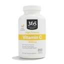 365 por mercado entero de alimentos, vitamina C 1000Mg, 250 cuenta